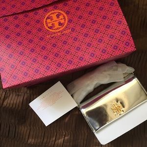 Tory Burch Kira Metallic Mini Bag Brand New